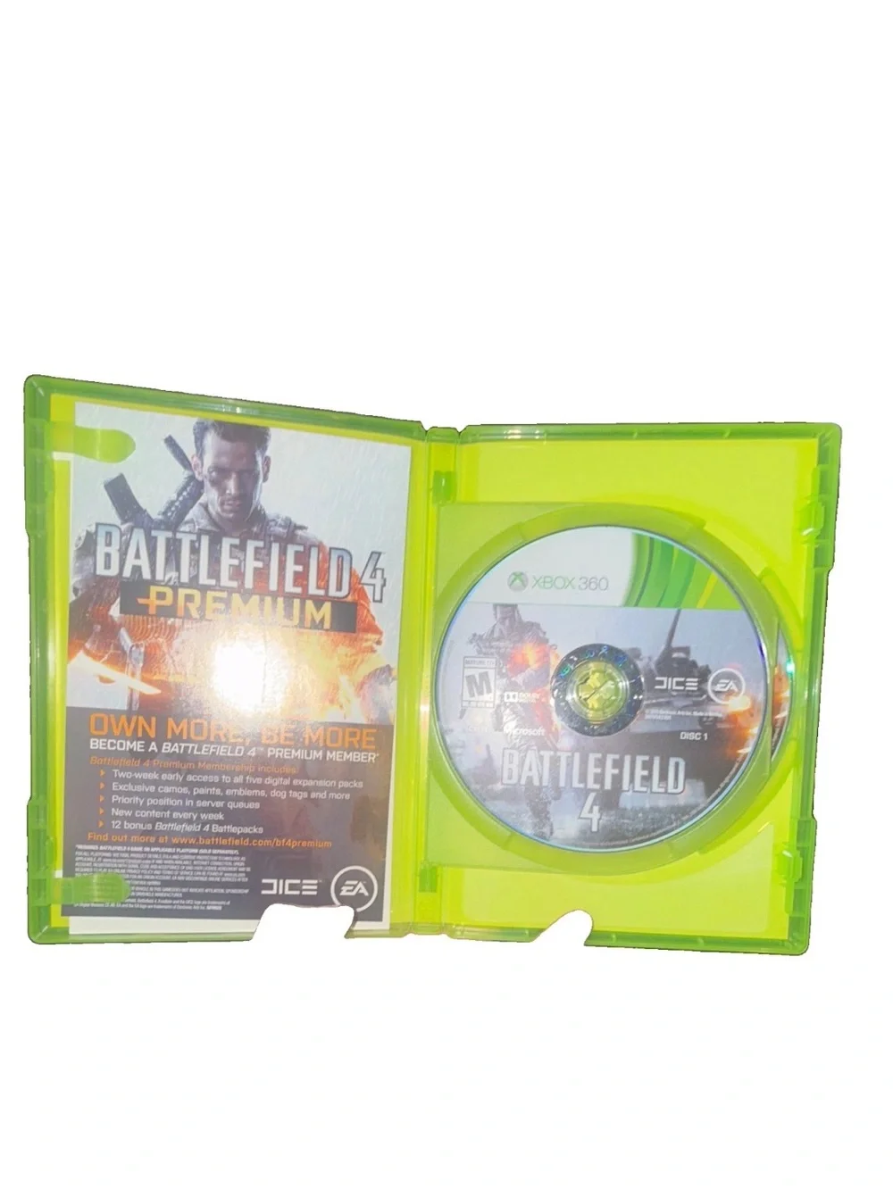 Battlefield 4 - Xbox 360 (Green) - EA